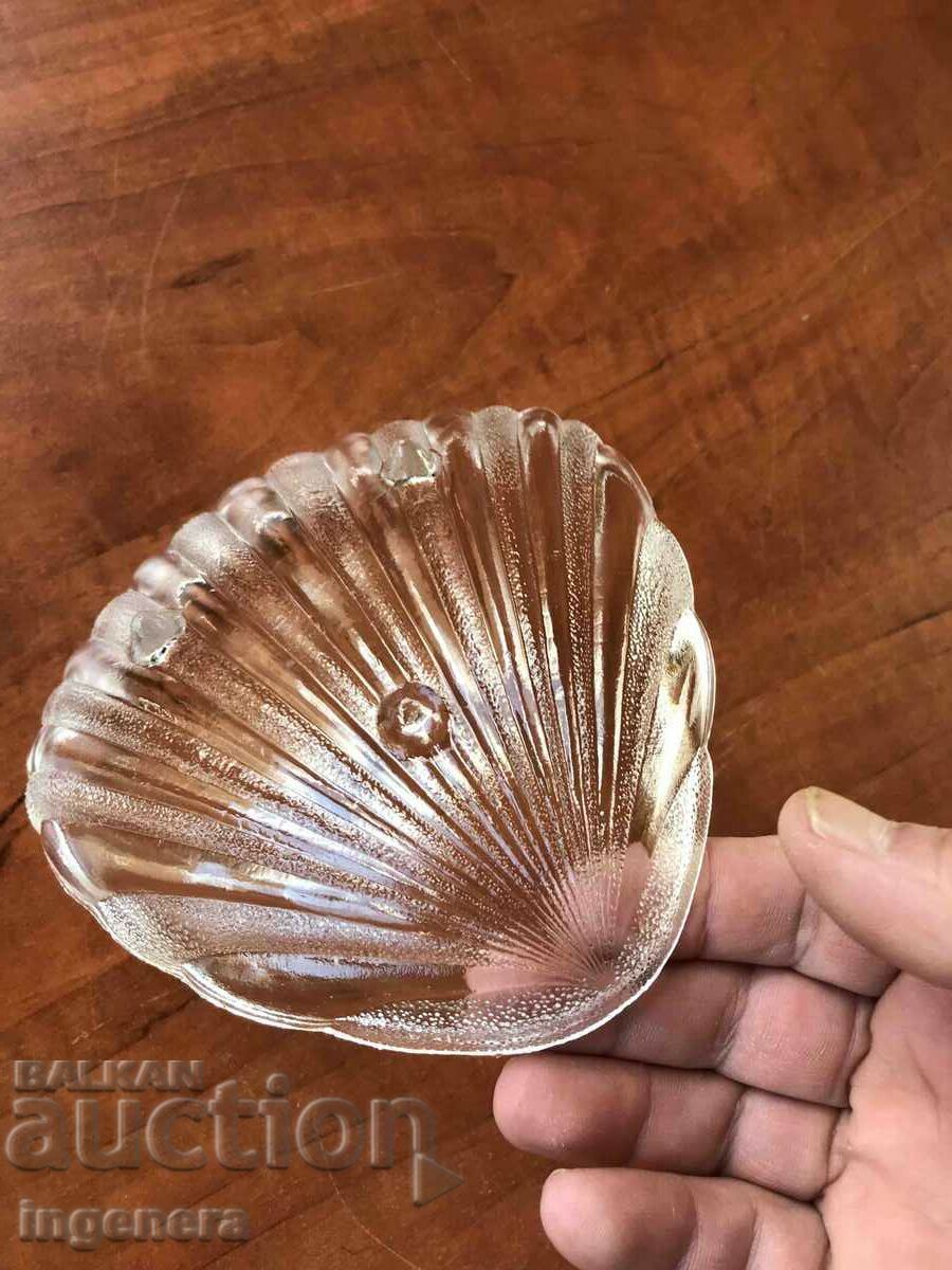 BOWL FOR CANDY FRUIT NUTS GLASS EMBOSSED FROM SOCA - 5 BOWL FOR CANDY FRUIT NUTS GLASS EMBOSSED FROM SOCA - 5