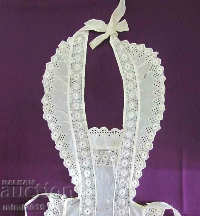 1920s Victorian Style Ladies Maid Apron - 6