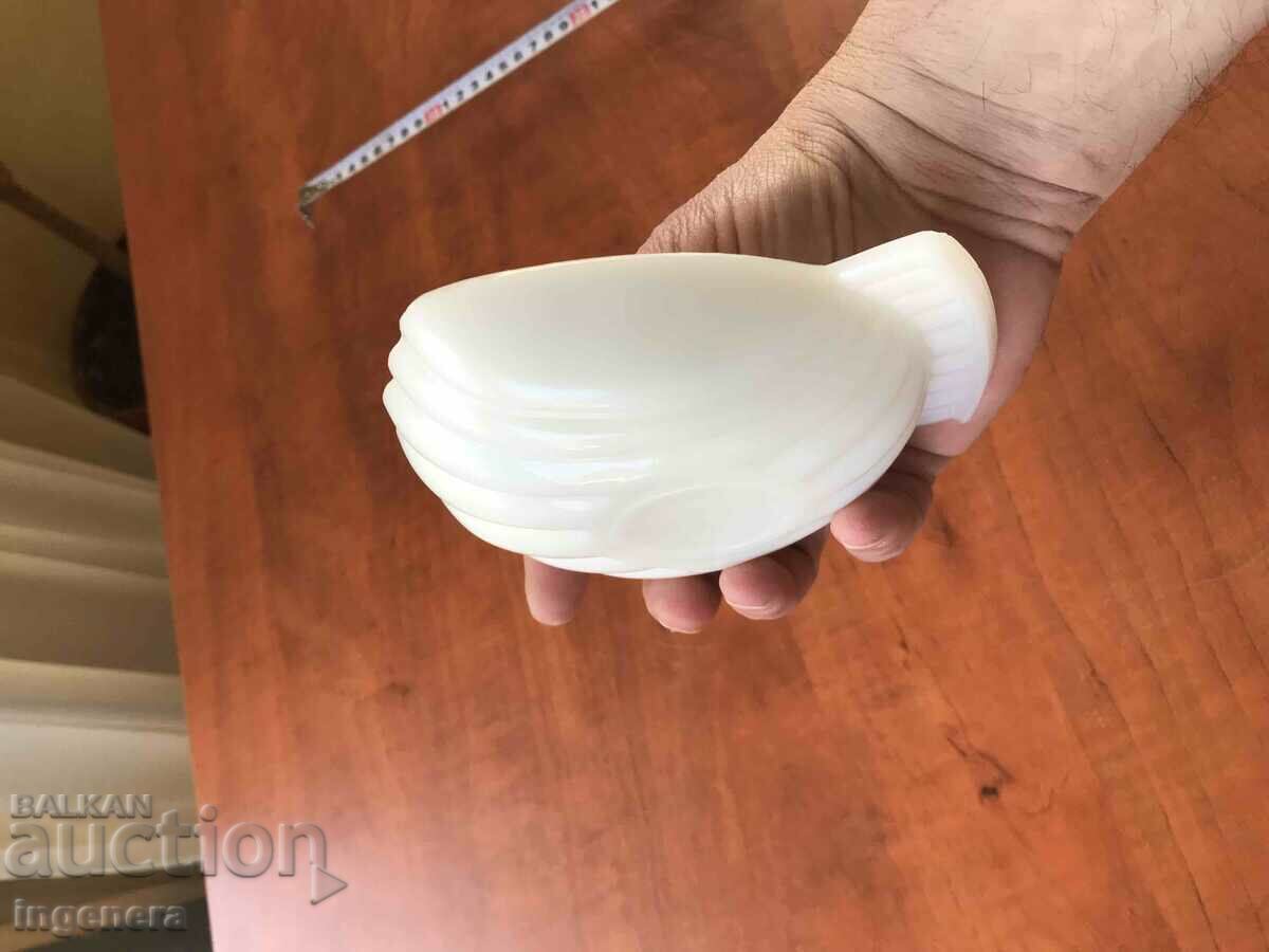 BOWL FOR CANDY FRUIT NUTS GLASS EMBOSSED FROM SOCA - 5 BOWL FOR CANDY FRUIT NUTS GLASS EMBOSSED FROM SOCA - 5