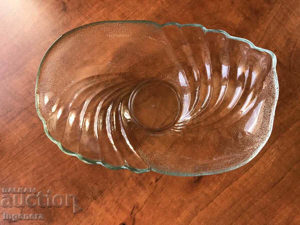 FRUCTIERA BOWL THICK EMBOSSED GLASS BEAUTY with price 16.00 BGN | € 8.18 FRUCTIERA BOWL THICK EMBOSSED GLASS BEAUTY with price 16.00 BGN | € 8.18