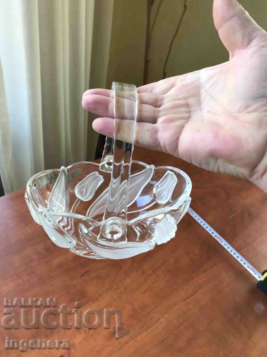 Delivery of FRUCTIERA BASKET THICK EMBOSSED GLASS BULGARIA Delivery of FRUCTIERA BASKET THICK EMBOSSED GLASS BULGARIA