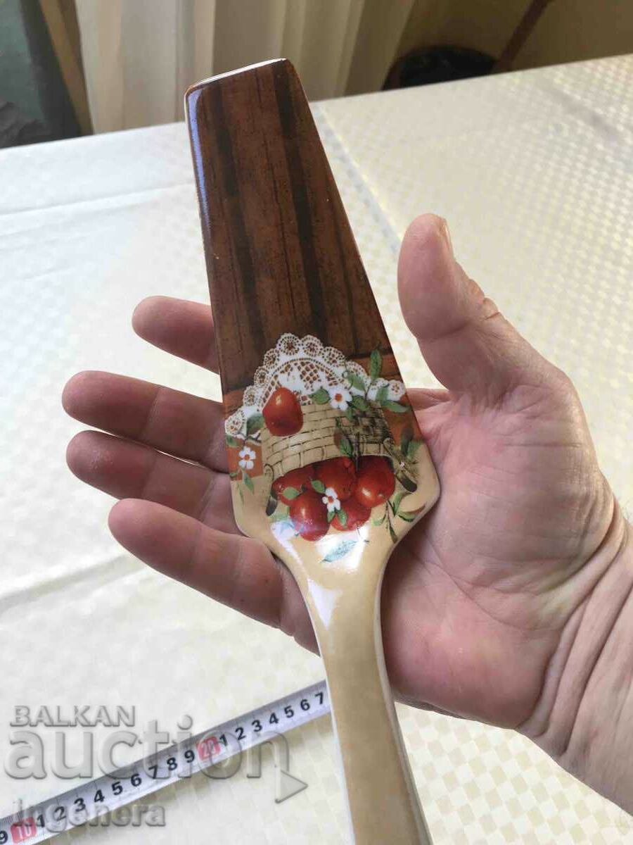 PORCELAIN SPATULA - 5 PORCELAIN SPATULA - 5