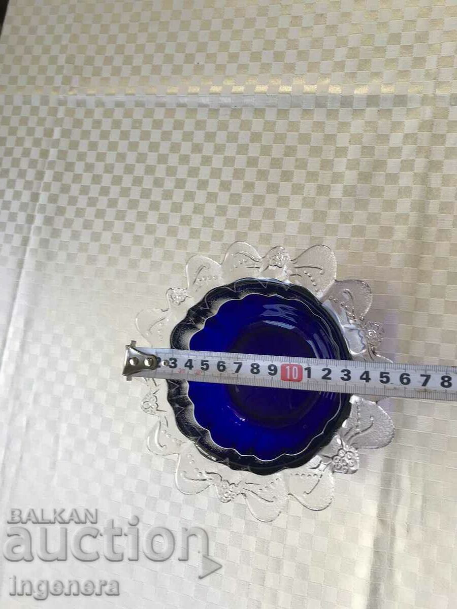 Delivery of NUTS CANDY DISH GLASS RELIEF BOWL FRUCTIERA