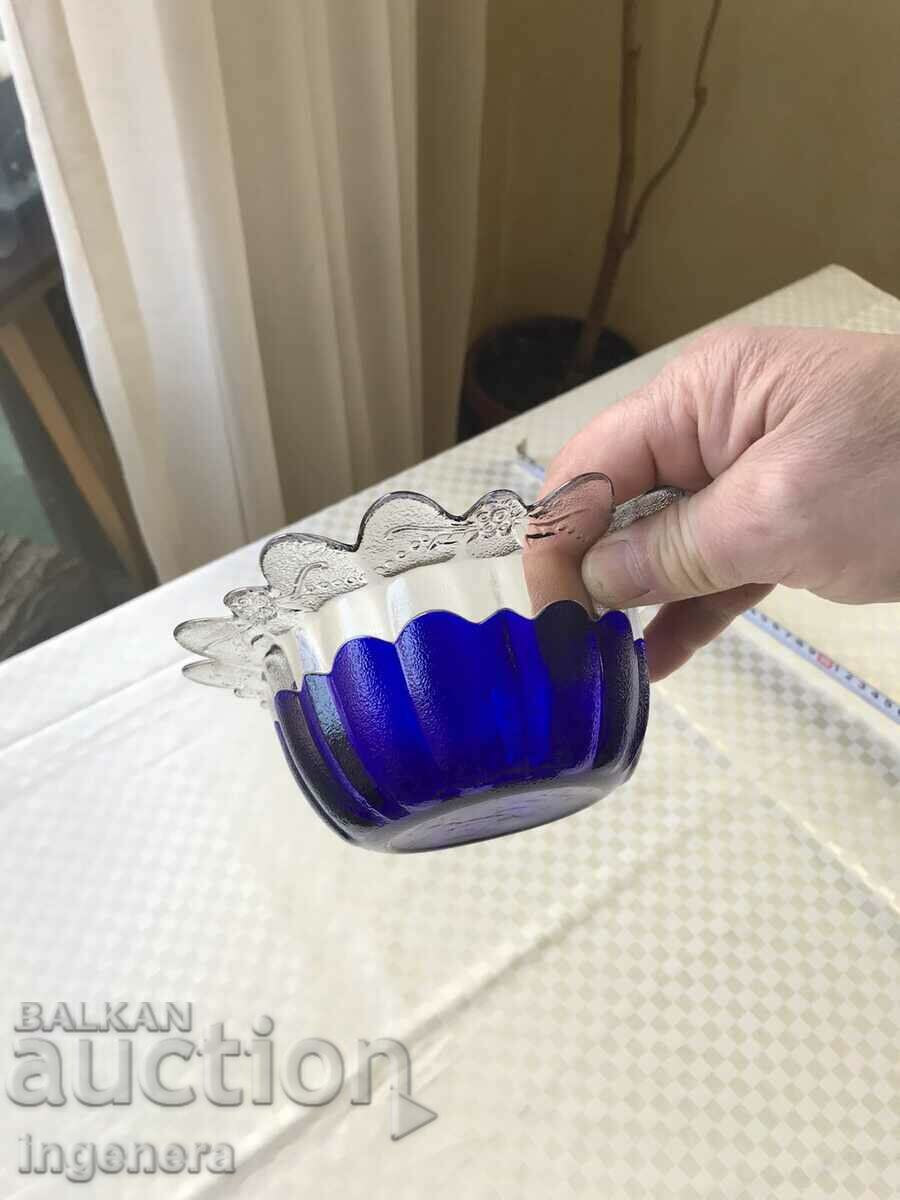 NUTS CANDY DISH GLASS RELIEF BOWL FRUCTIERA - 6