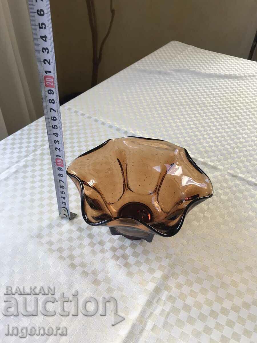 Auction BOWL NUTS CANDY GLASS BULGARIA Auction BOWL NUTS CANDY GLASS BULGARIA