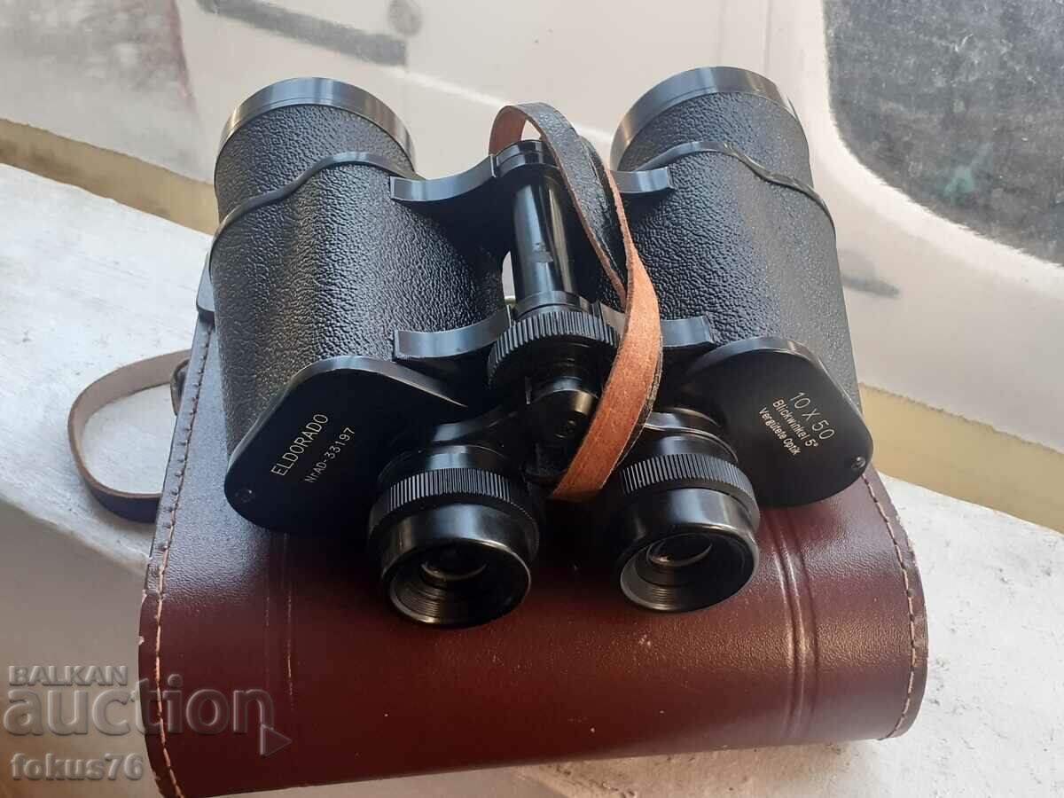 Big old 10/50 binoculars with case