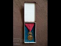 Medal "For Merit" - wrong Boris show - "BULGARIANS"