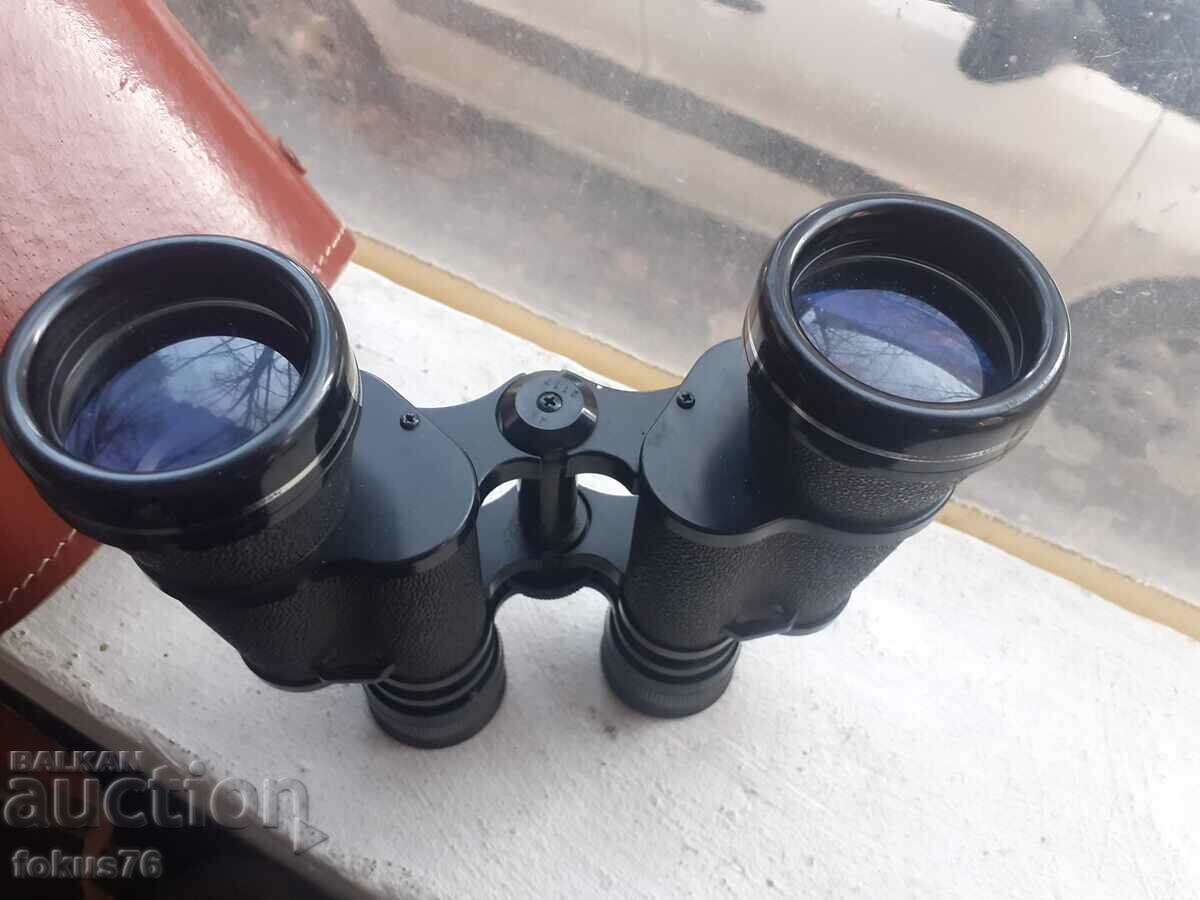 Auction Old large quality Polar 8/40 binoculars with case Auction Old large quality Polar 8/40 binoculars with case