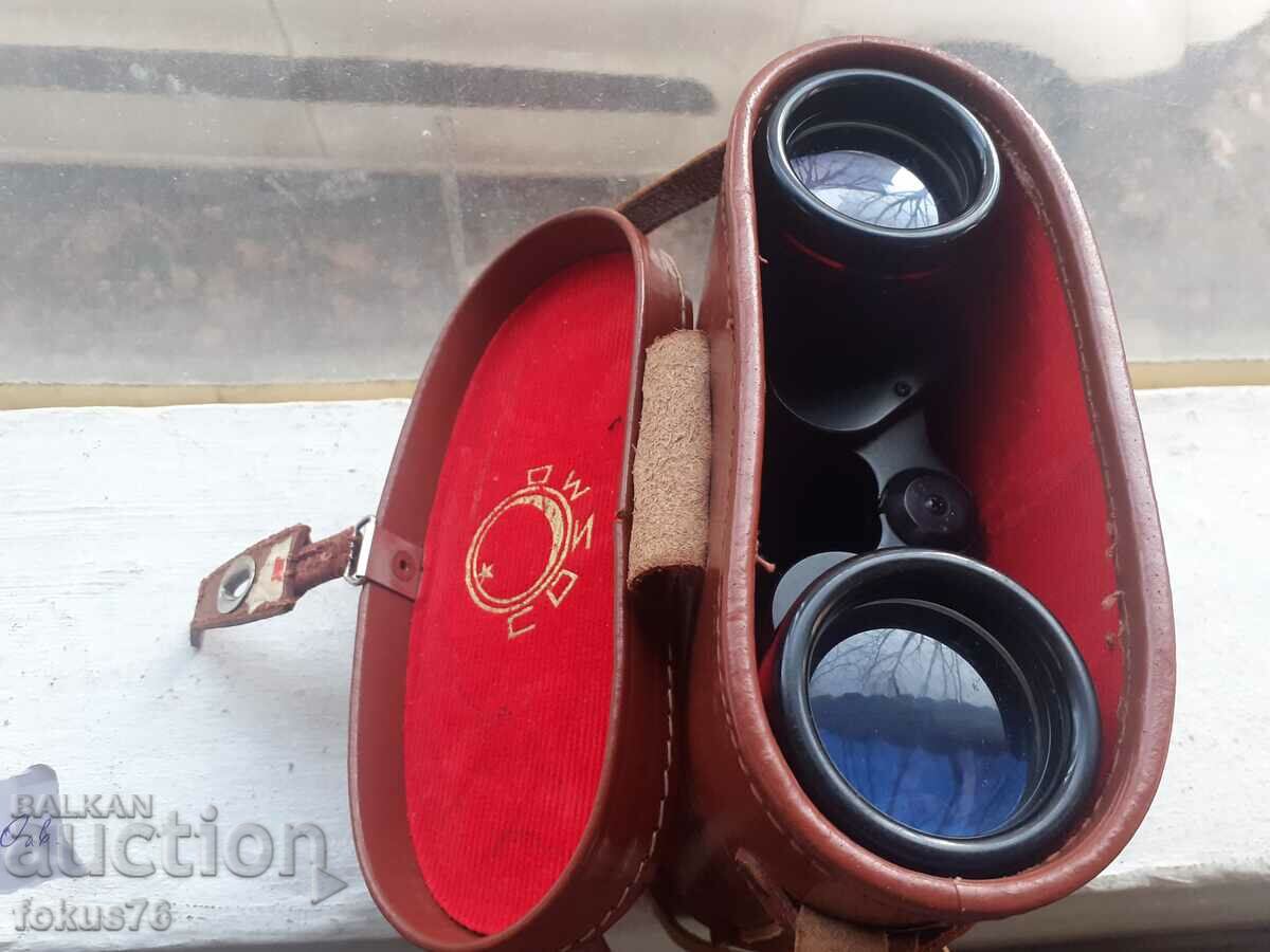 Old large quality Polar 8/40 binoculars with case - 7 Old large quality Polar 8/40 binoculars with case - 7