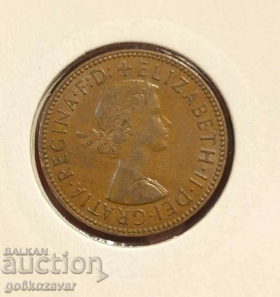 Great Britain 1/2 penny 1960 with price 2.60 BGN | € 1.33 Great Britain 1/2 penny 1960 with price 2.60 BGN | € 1.33