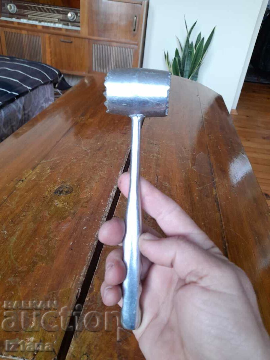 Old meat mallet, hammer with price 20.00 BGN | € 10.23 Old meat mallet, hammer with price 20.00 BGN | € 10.23