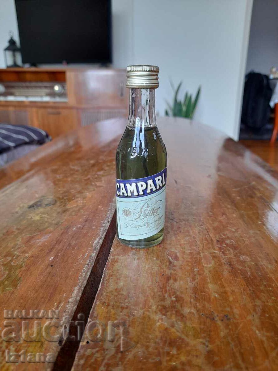 An old bottle of Campari
