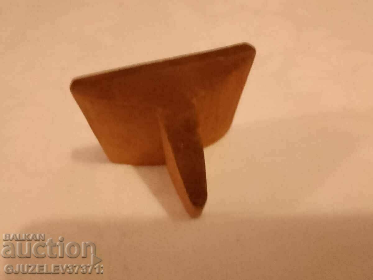 Christian Authentic wooden prosphorus, used as p - 5 Christian Authentic wooden prosphorus, used as p - 5