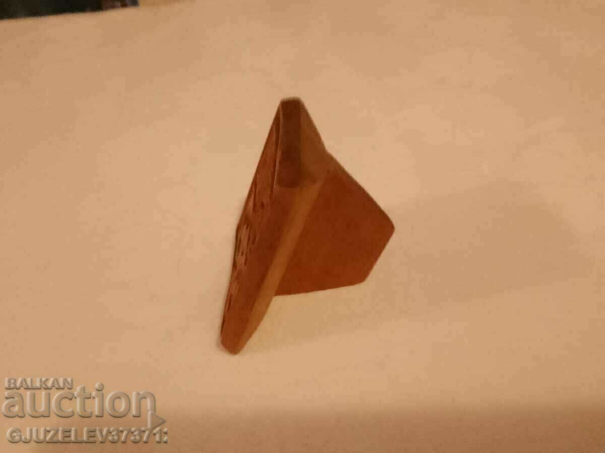 Christian Authentic wooden prosphorus, used as p - 6 Christian Authentic wooden prosphorus, used as p - 6