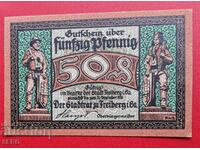 Banknote-Germany-Saxony-Anhalt-Freiberg-50 pfennig 1920