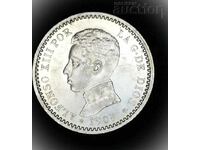 50 centimos 1904 Spain King Alfonso XIII
