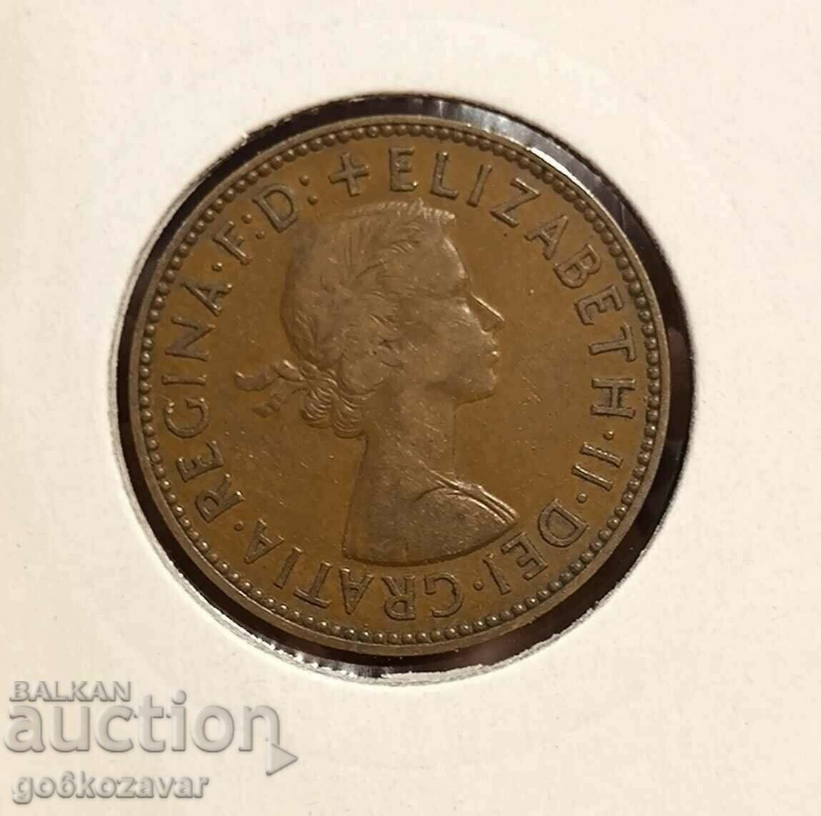 Great Britain 1/2 penny 1958 with price 3.00 BGN | € 1.53 Great Britain 1/2 penny 1958 with price 3.00 BGN | € 1.53