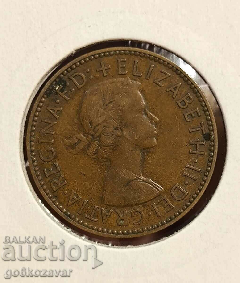 Great Britain 1/2 penny 1958 with price 2.90 BGN | € 1.48 Great Britain 1/2 penny 1958 with price 2.90 BGN | € 1.48