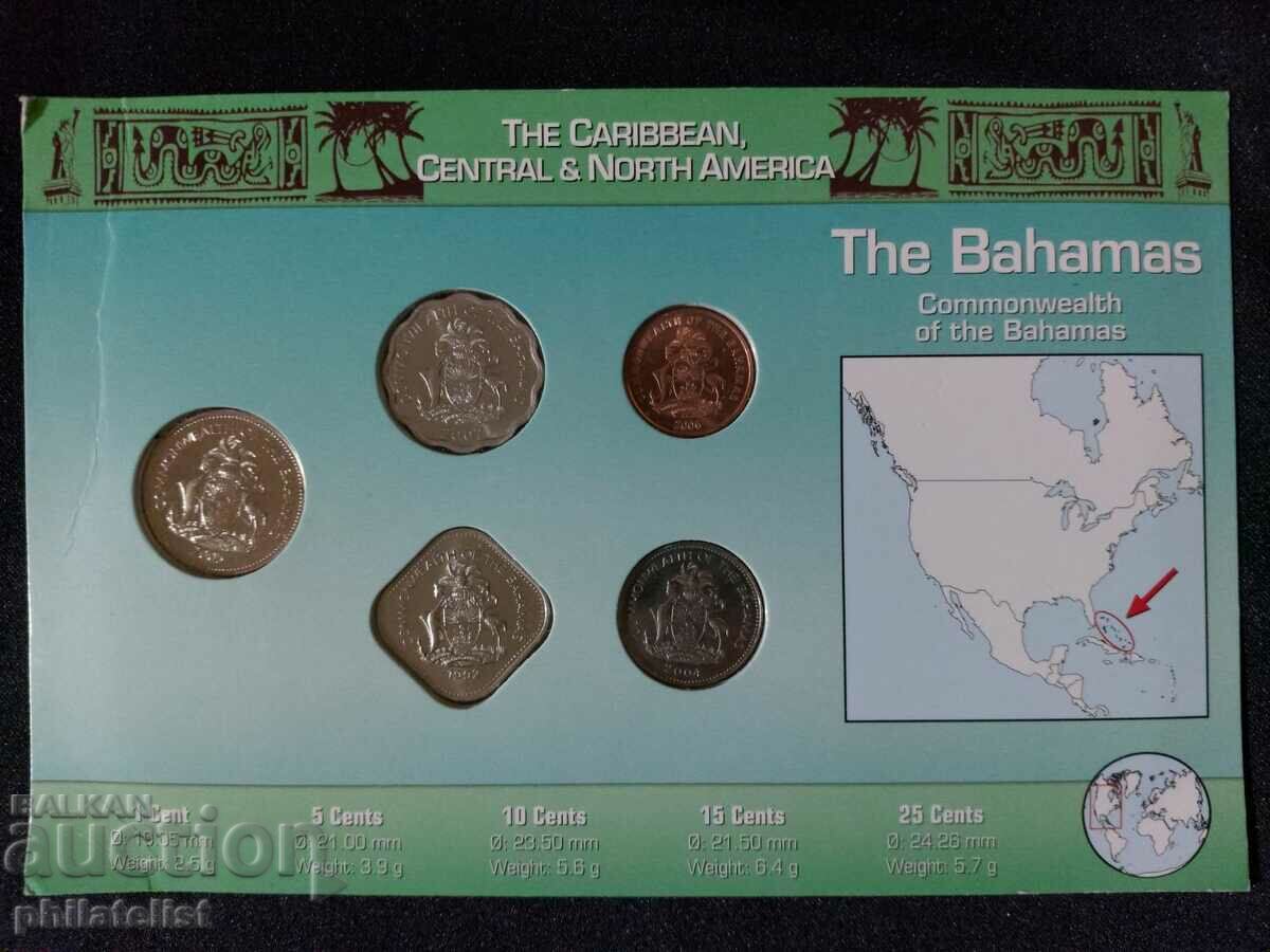 Bahamas 1992-2007 - Complete set of 5 coins with price 22.00 BGN | € 11.25 Bahamas 1992-2007 - Complete set of 5 coins with price 22.00 BGN | € 11.25