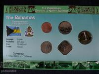 Бахамски о-ви 1992-2007 - Комплектен сет от 5 монети
