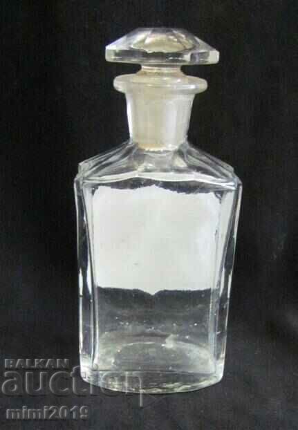 19th Century Apothecary Glass Bottle OL. AURANT. CORT - 6 19th Century Apothecary Glass Bottle OL. AURANT. CORT - 6