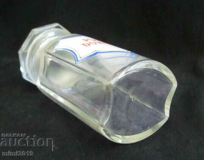 19th Century Apothecary Glass Bottle PULV.DOVERI - 7 19th Century Apothecary Glass Bottle PULV.DOVERI - 7