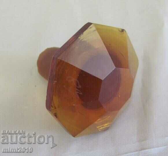 19th Century Apothecary Glass Bottle GUAJACOL ABSOLUT - 5 19th Century Apothecary Glass Bottle GUAJACOL ABSOLUT - 5