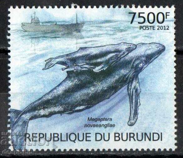 2012. Μπουρούντι. Διατήρηση - Σώστε τις φάλαινες.
