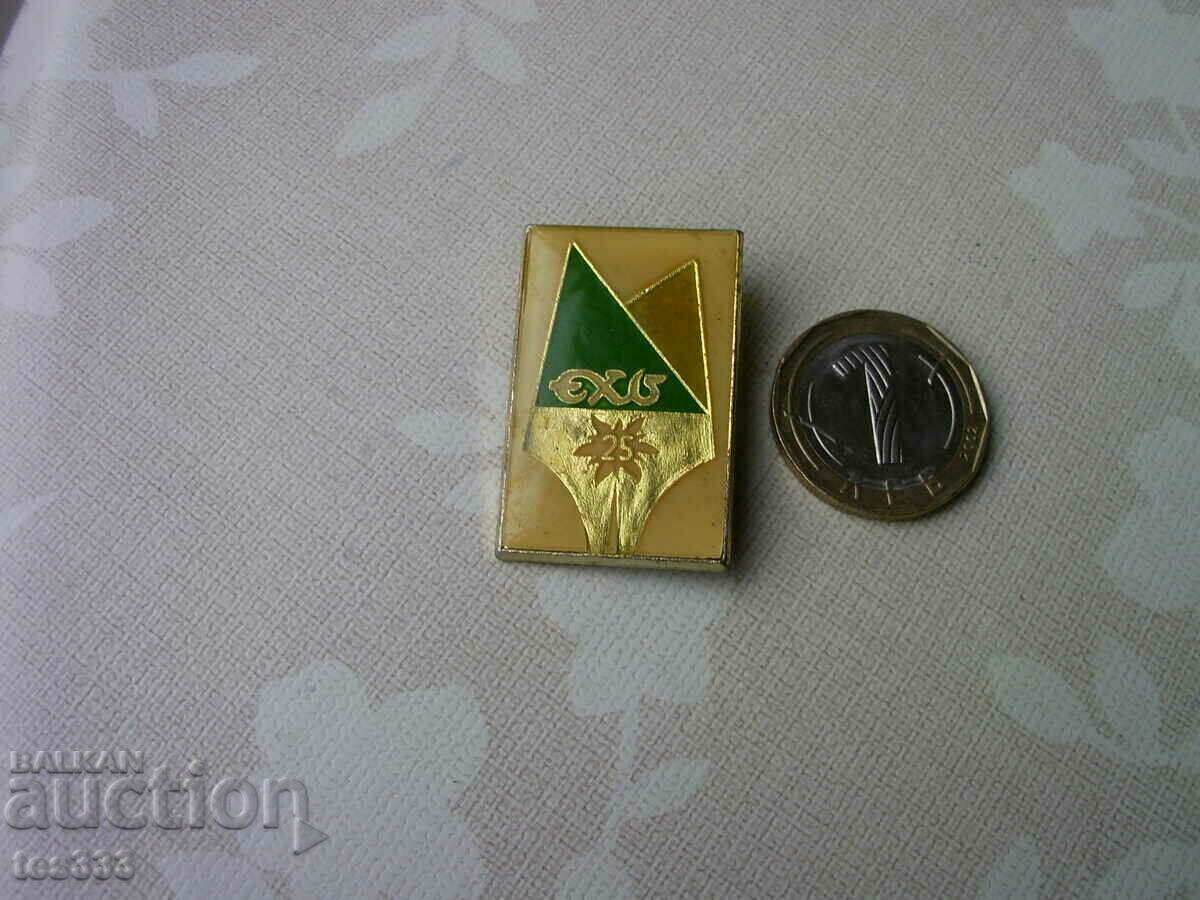 Аукцион Значка Ехо 25 години весник