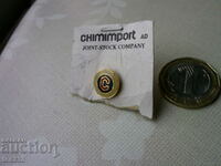 Chimimport AD pin badge