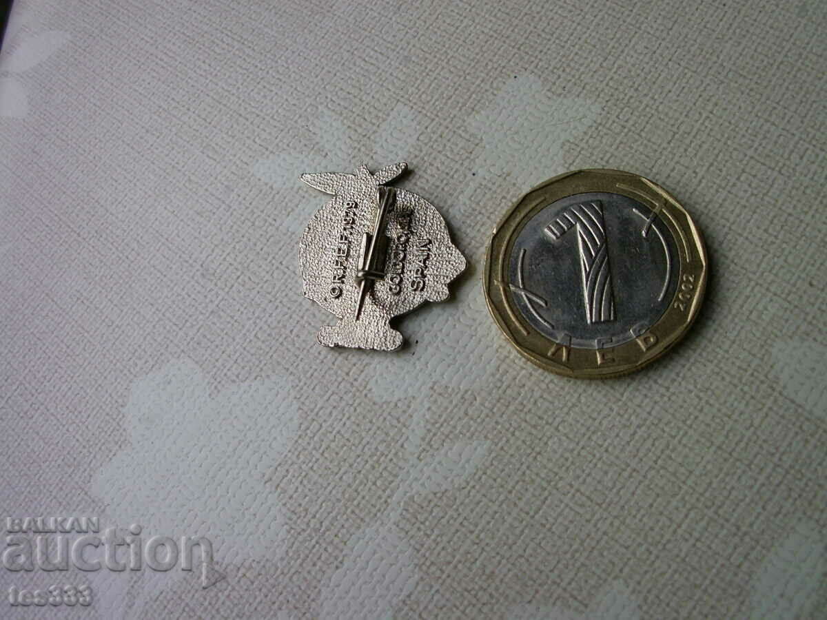 Παράδοση Σήμα Παγκόσμιου Κυπέλλου ποδοσφαίρου Ισπανία 82 Παράδοση Σήμα Παγκόσμιου Κυπέλλου ποδοσφαίρου Ισπανία 82