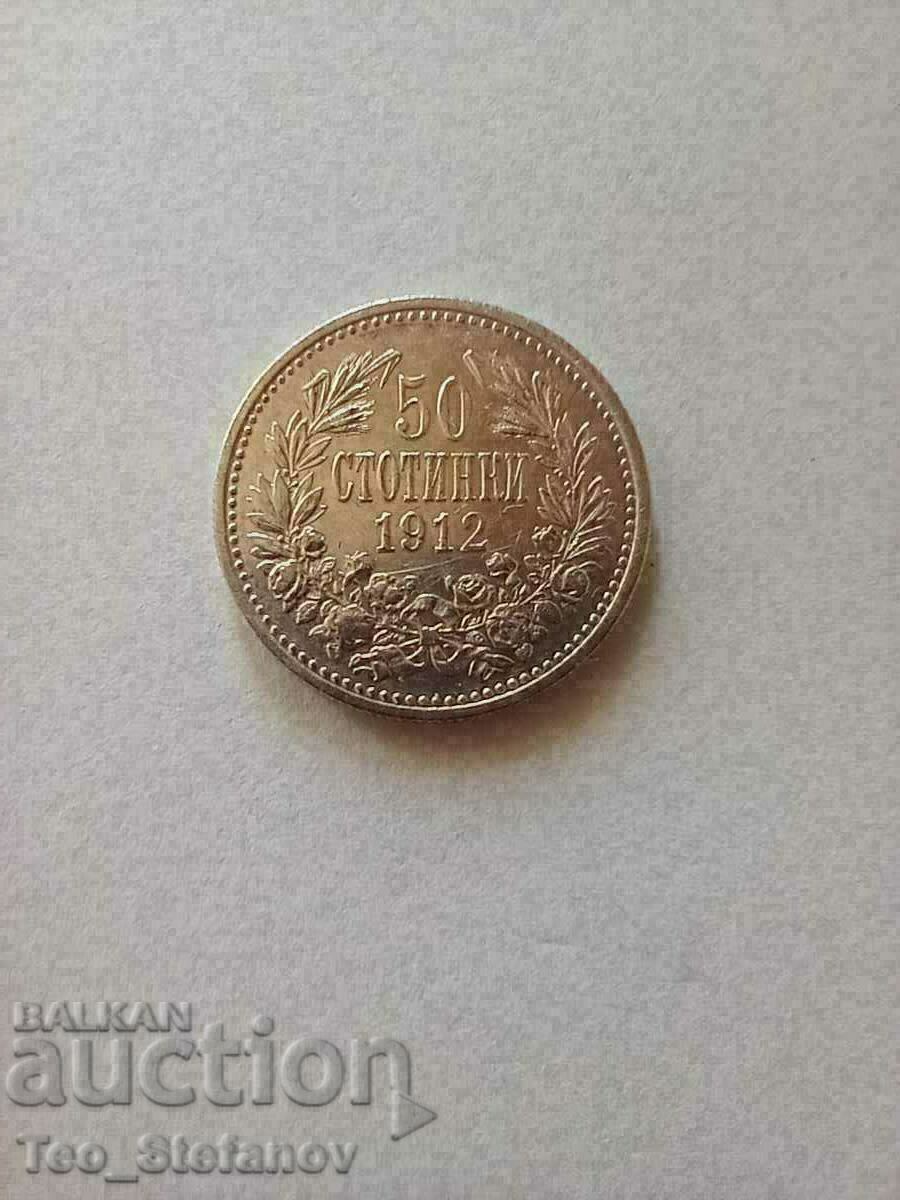 50 cents 1912