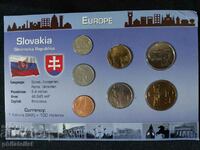 Complete set - Slovakia 2002-2007, 7 coins
