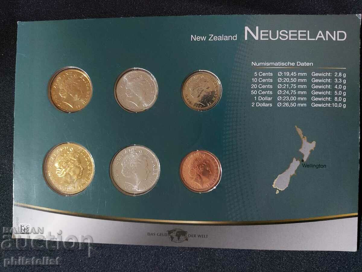 Complete set - New Zealand 2006-2010, 6 coins with price 22.00 BGN | € 11.25