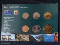 Complete set - New Zealand 2006-2010, 6 coins