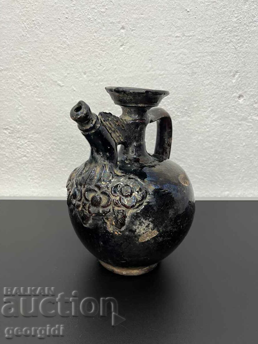 krondir / berde ceramică autentică. #5138
