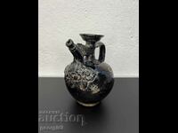 krondir / berde ceramică autentică. #5138