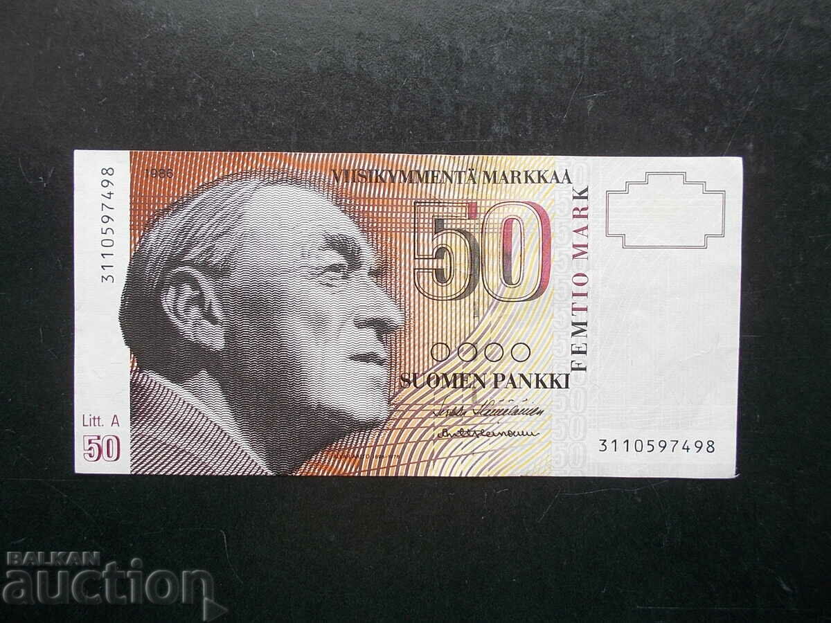 FINLAND, 50 stamps, 1986, XF+