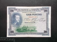 SPANIA, 100 pesetas, 1925