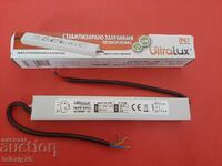 Влагозащитено Захранване UltraLux Slim за LED ленти 36W,3A,