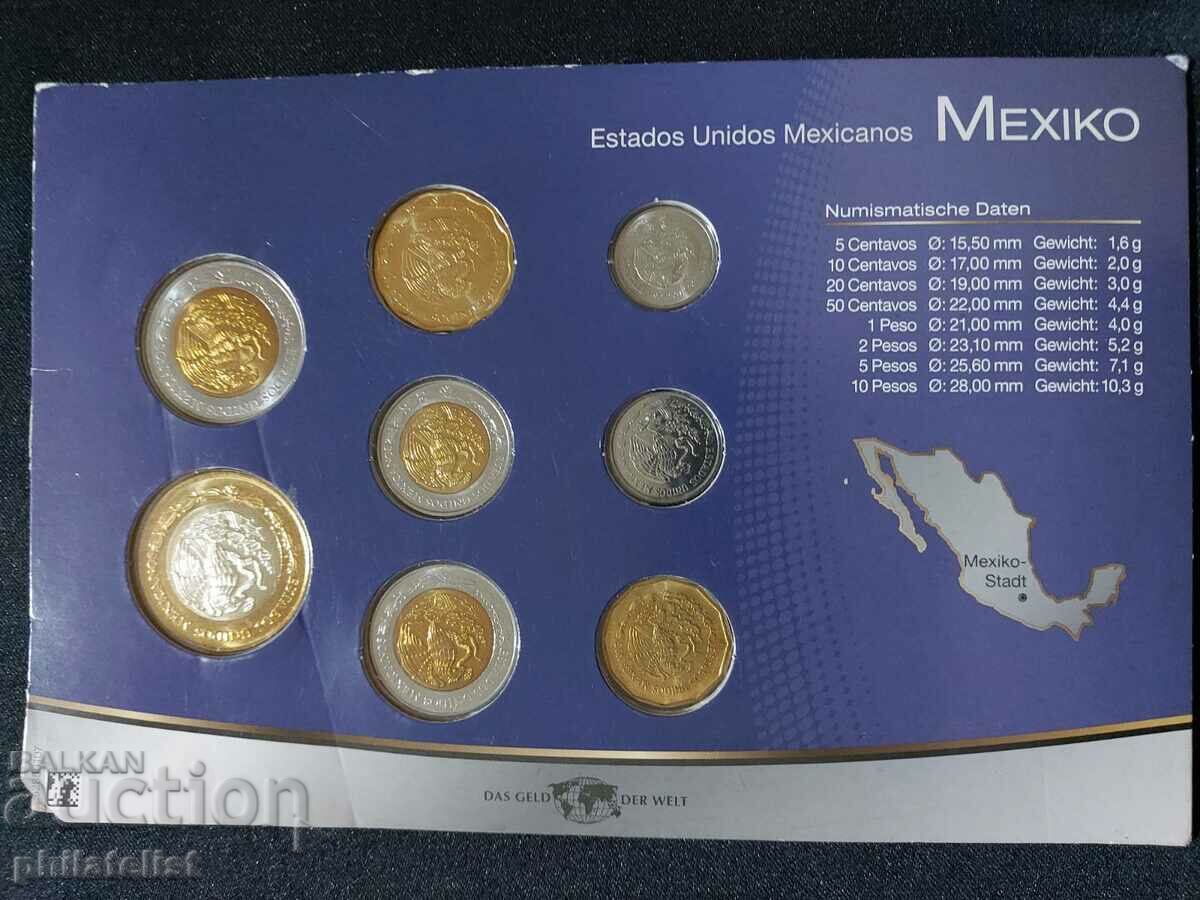 Mexico 1999-2010 - Complete set of 8 coins with price 22.00 BGN | € 11.25 Mexico 1999-2010 - Complete set of 8 coins with price 22.00 BGN | € 11.25