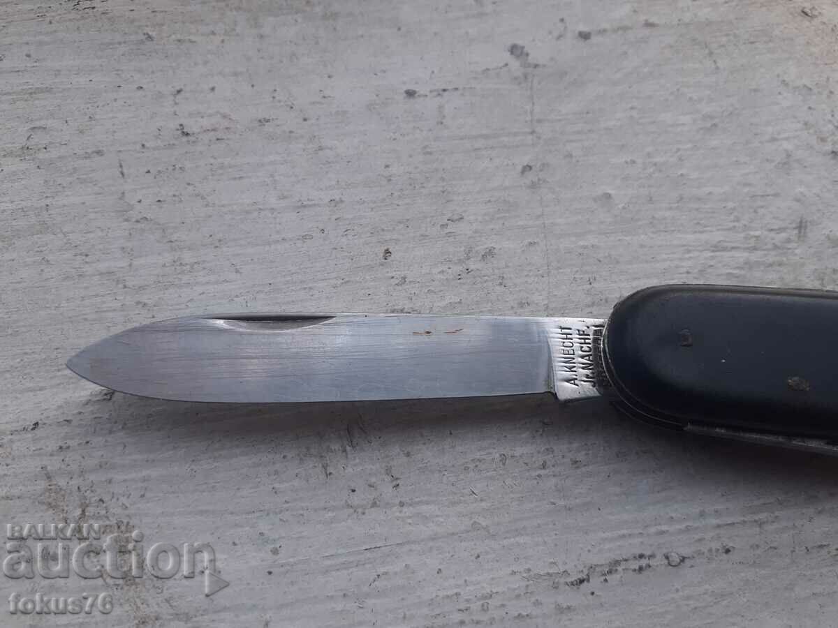 Auction Old pocket knife with markings Auction Old pocket knife with markings