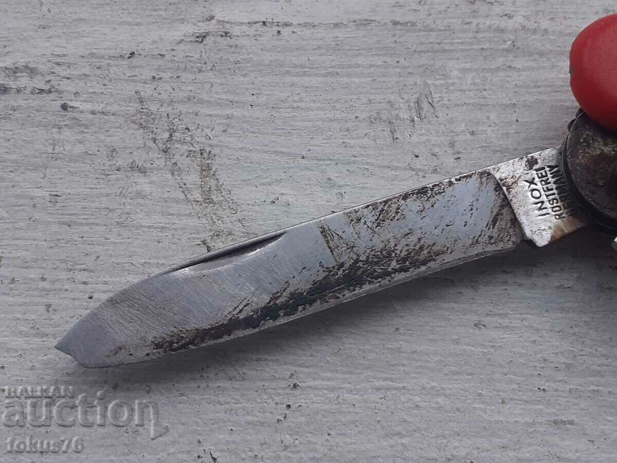 Παλιό μαχαίρι τσέπης Γερμανία με σημειώσεις - 6 Παλιό μαχαίρι τσέπης Γερμανία με σημειώσεις - 6