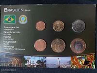 Brazil - Complete set - 2003-2009, 6 coins
