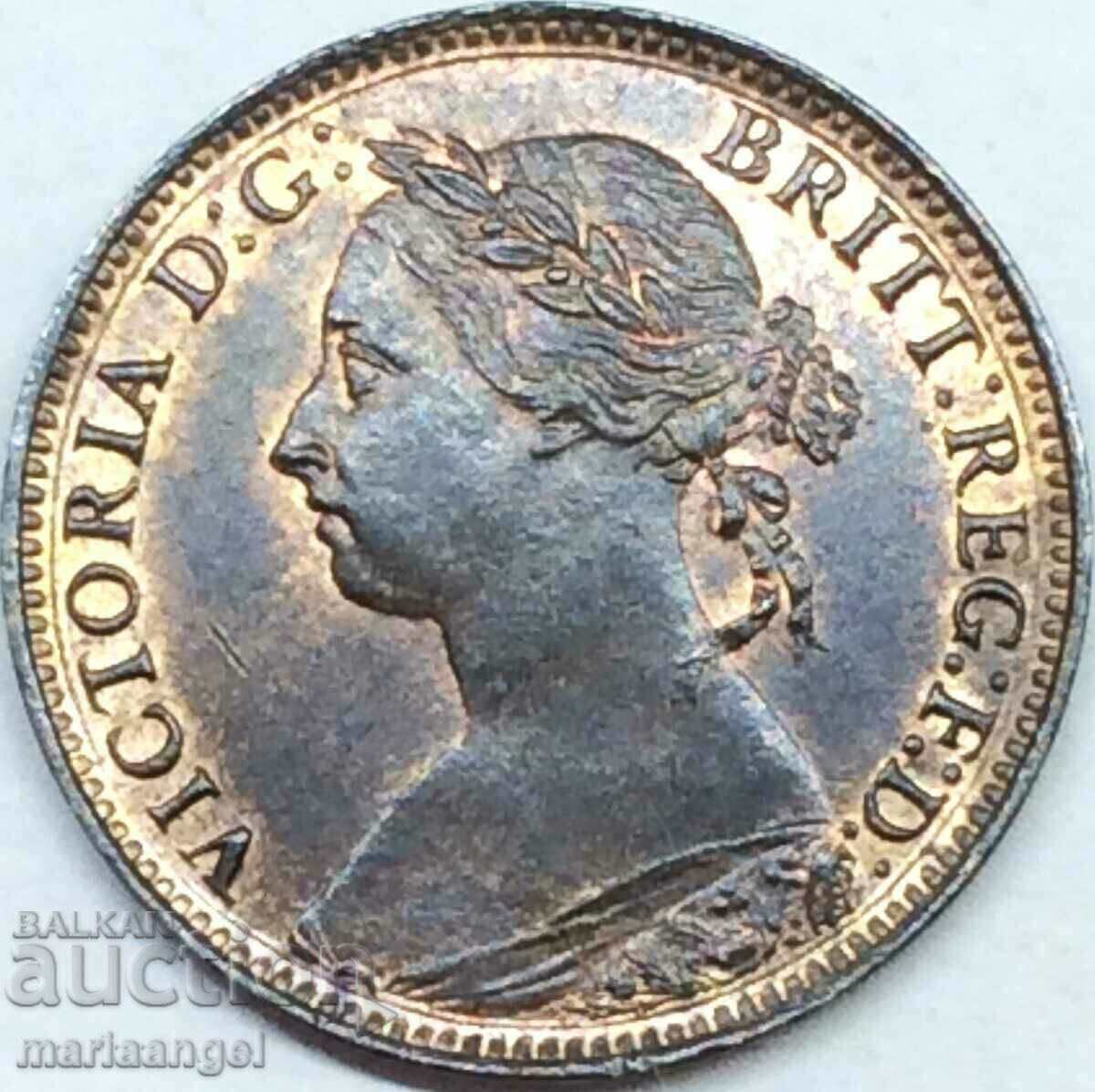Great Britain 1/2 Penny 1886 Victoria Bronze