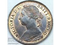 Marea Britanie 1/2 Penny 1886 Victoria Bronz