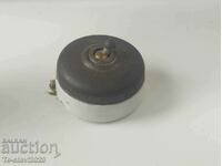 Old porcelain/bronze electrical outlet