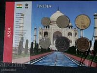 Индия 1996-2001 - Комплектен сет , 6 монети