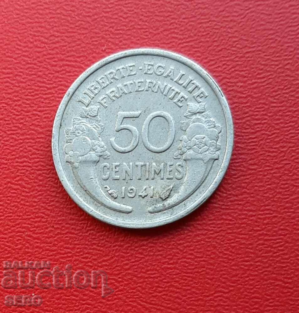 Franța-50 de cenți 1941