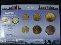 Complete set - Cyprus 2004, 6 coins